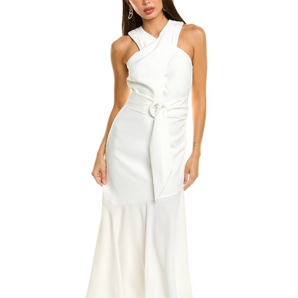 NWT $475 Sachin & Babi Naomi Dress white in size 6